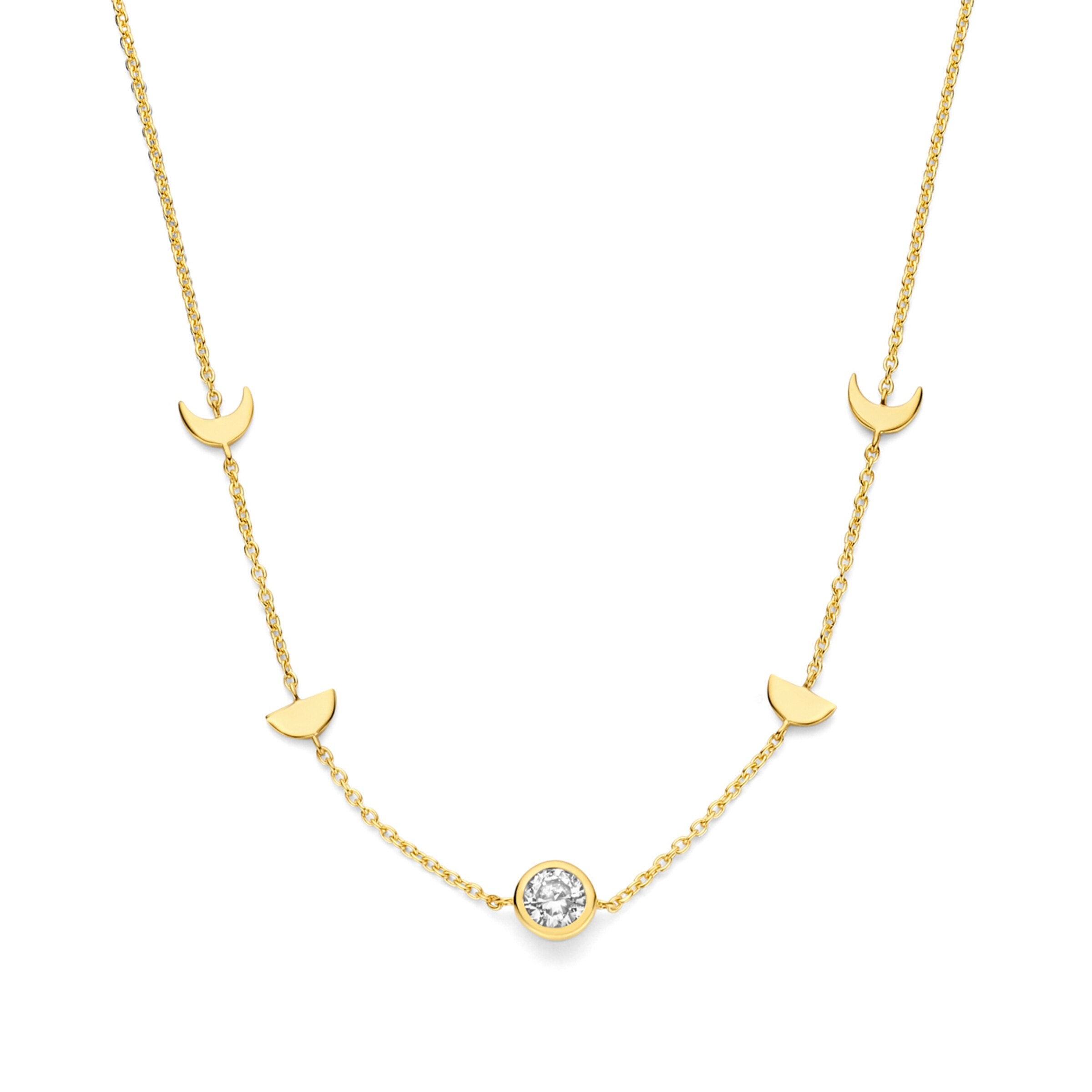 Chaîne Violet Hamden en or