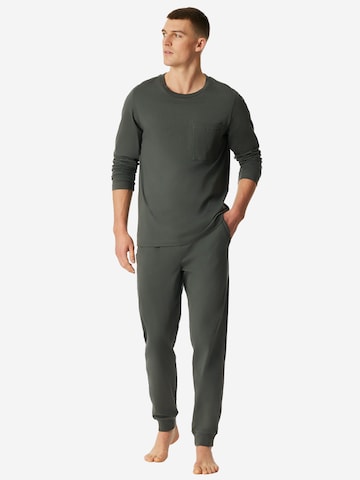 Pyjama long SCHIESSER en vert