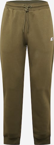 Pantalon 'Essential' Starter Black Label en vert : devant