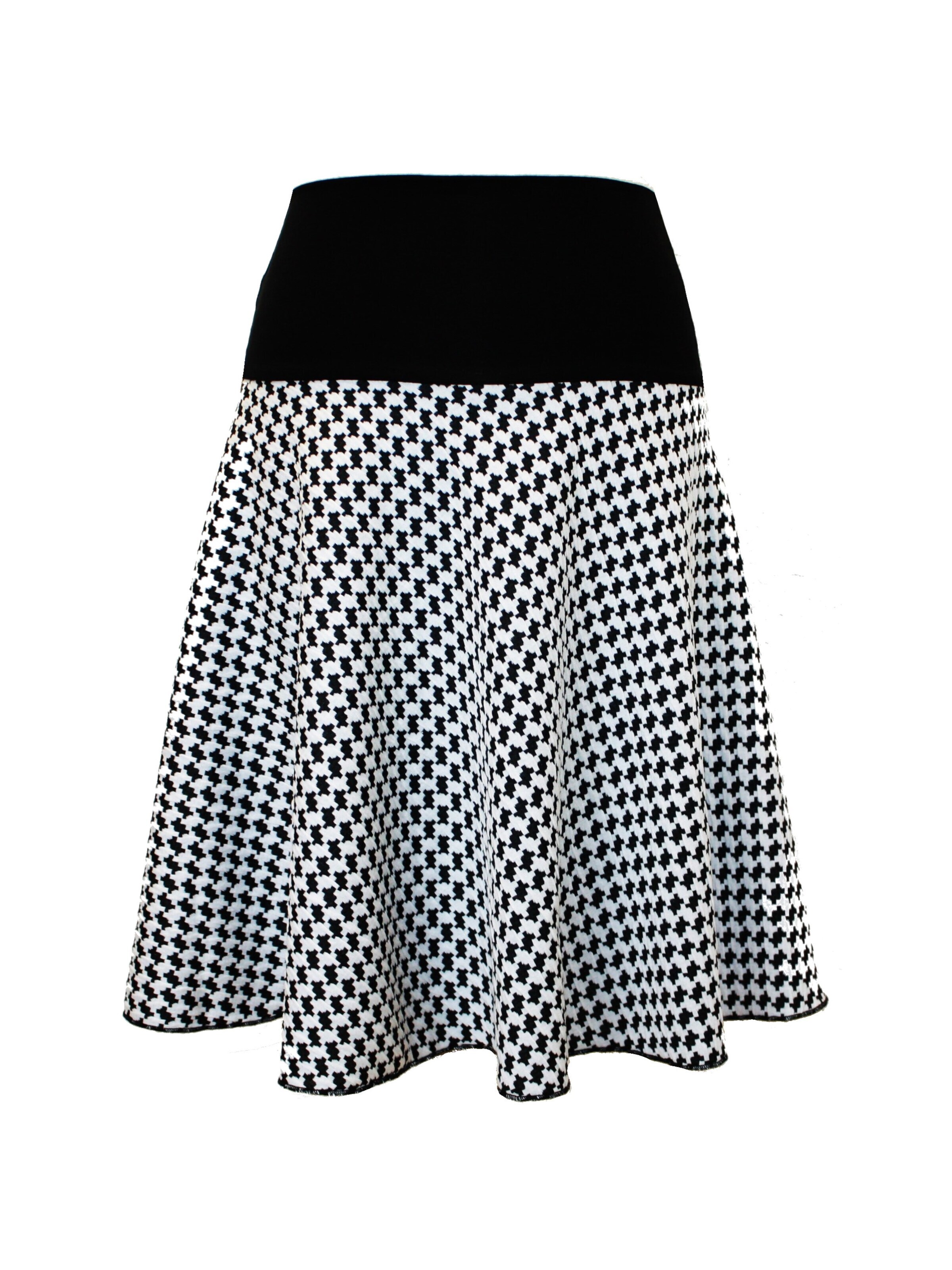 dunkle design Skirt '3D Jacquard' in White: front