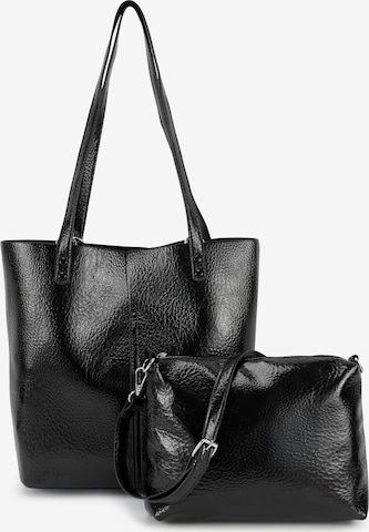 HARPA Shopper 'CASSIDY' in Black: front