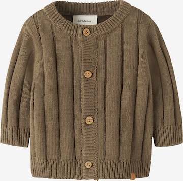 Cardigan Lil'Atelier en vert : devant