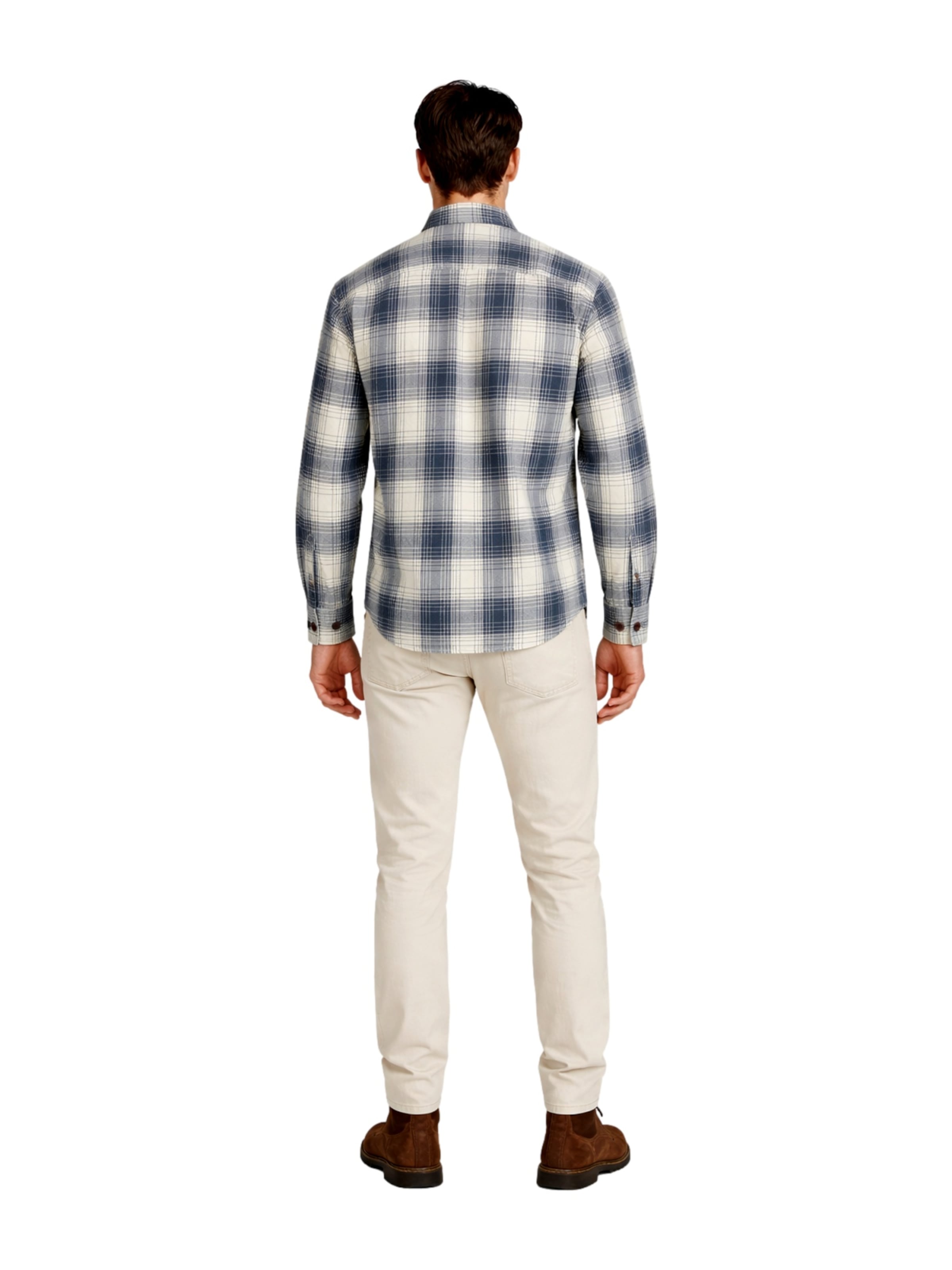 JACK & JONES Regular Fit Hemd 'PRBluivy' in Beige