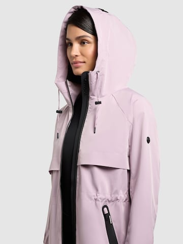 khujo - Sobretudo meia-estação 'Pinax2 ' em roxo