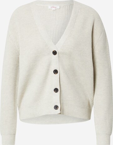 Cardigan s.Oliver en blanc : devant