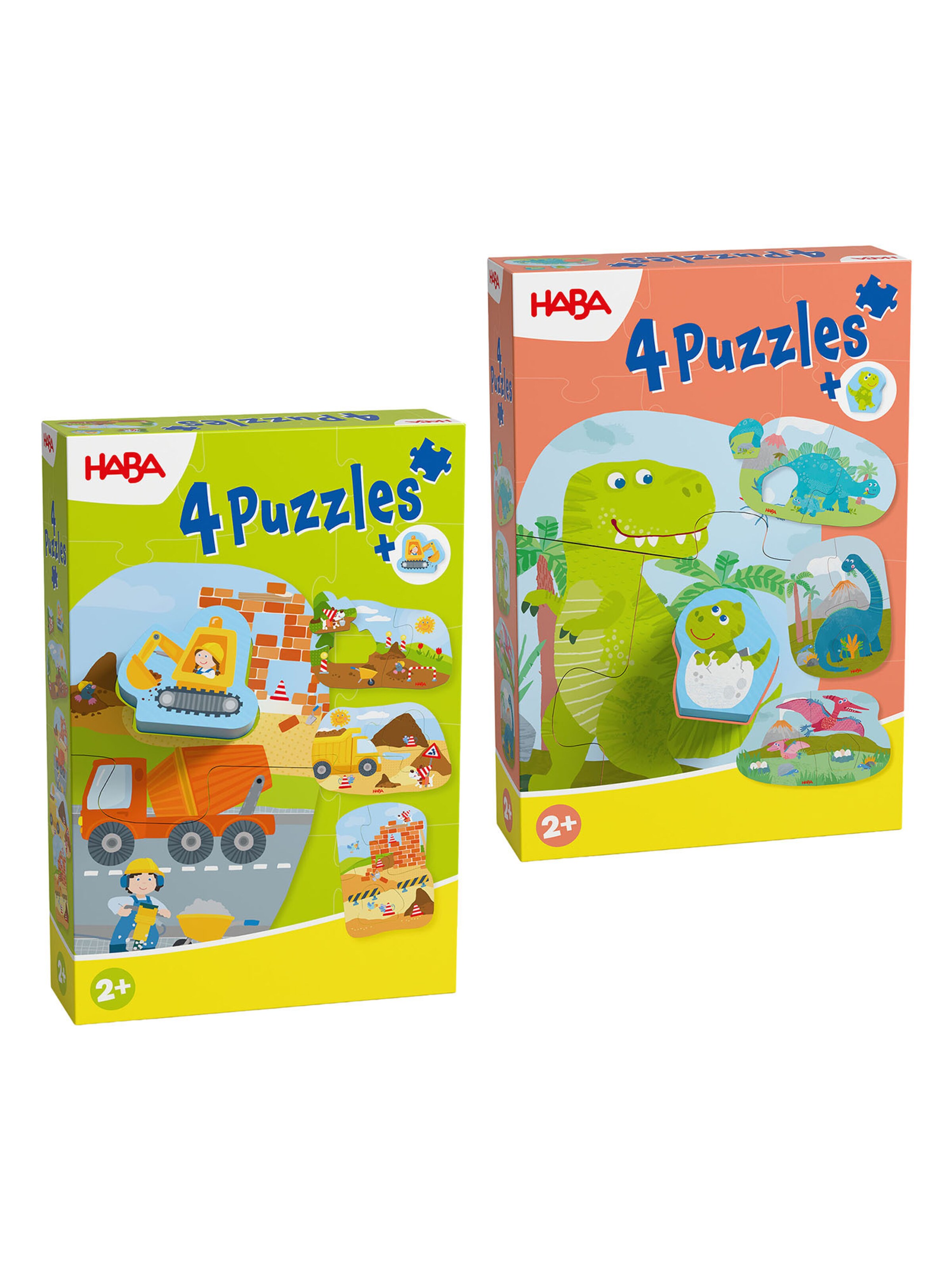 HABA Game ' Puzzle-Set mit Holzfiguren ' in Mixed colors: front
