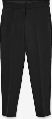 Pantalon à plis 'VMGLORIA' VERO MODA en noir : devant