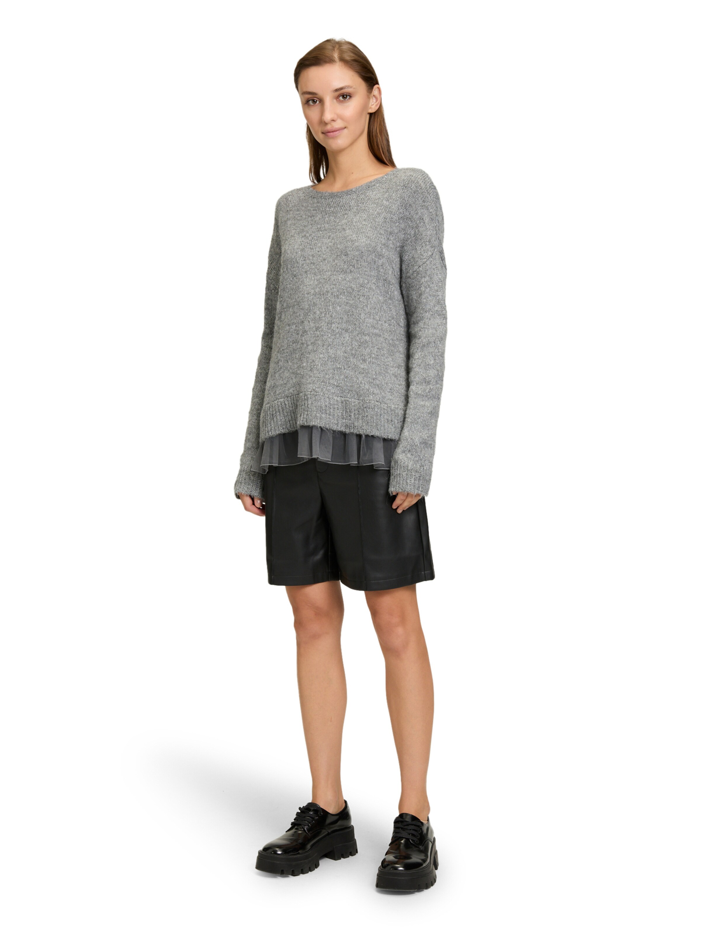 Cartoon Sweater in Grey