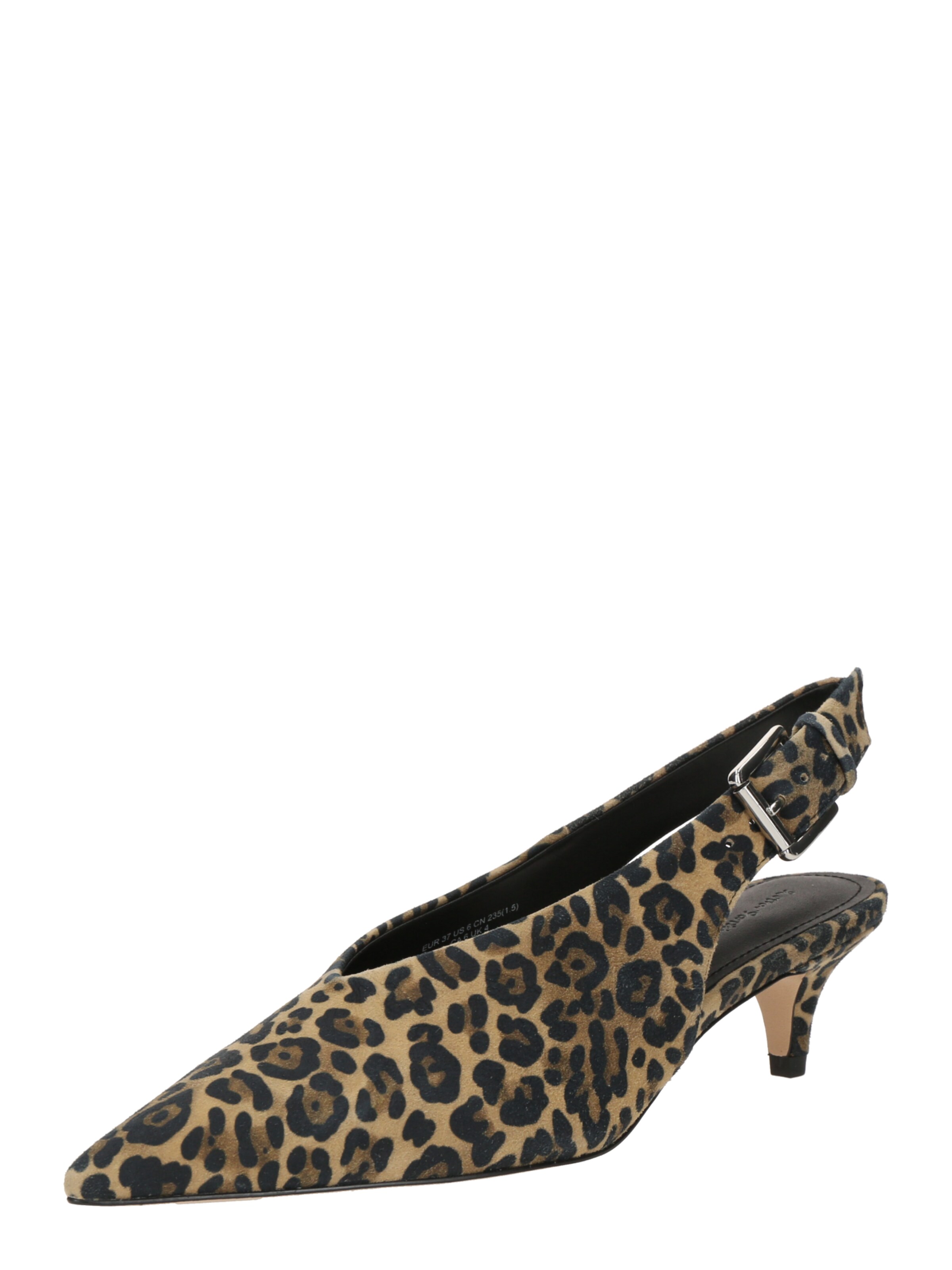 & Other Stories - Sapatos abertos atrás em bege: frente