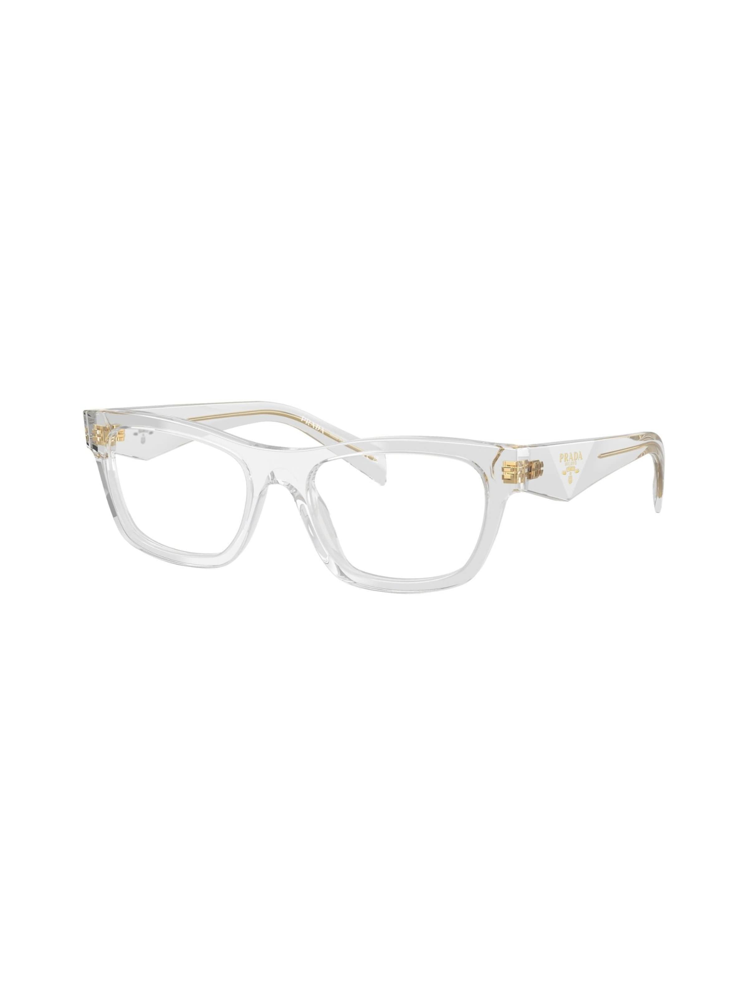 PRADA Sonnenbrille in Transparent: Vorderseite