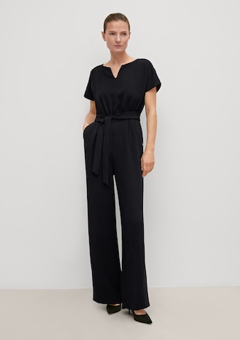 COMMA Jumpsuit in Zwart: voorkant