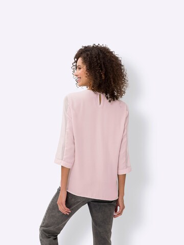 heine Bluse i pink