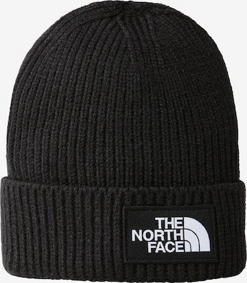 Căciulă de la THE NORTH FACE pe negru: față