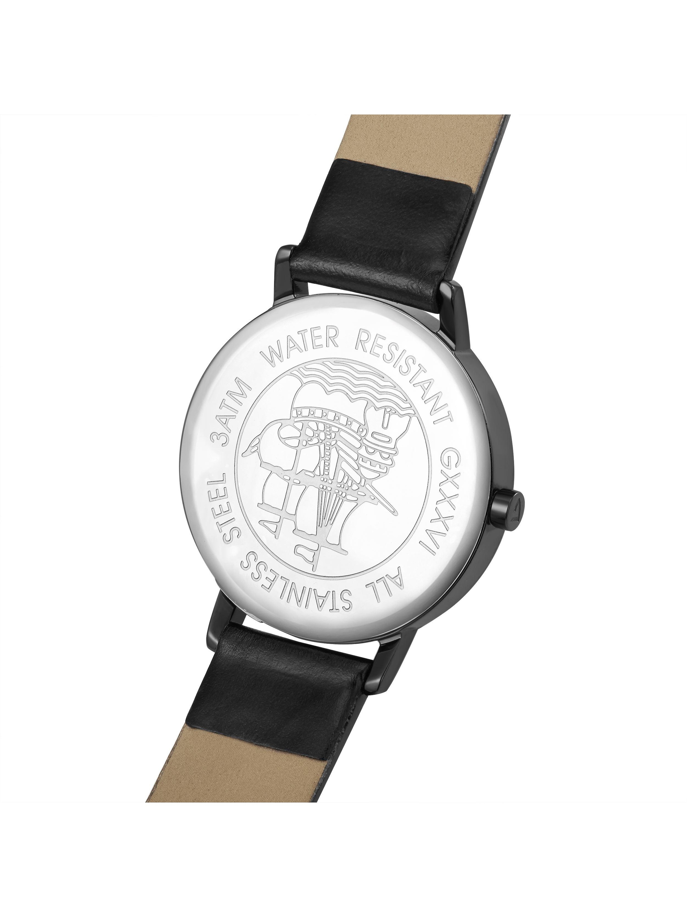 Gigandet Analog Watch 'MINIMALISM' in Black