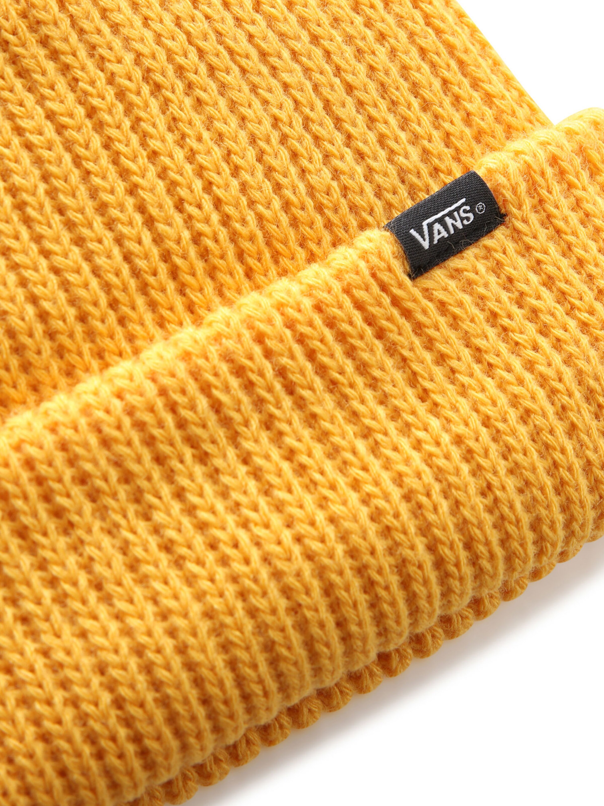 mustard vans beanie
