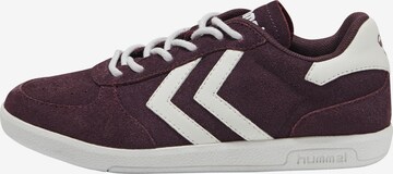 Hummel Sneakers in Rood: voorkant