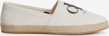 Calvin Klein Jeans Espadrilles in Weiß