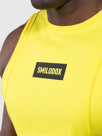 Smilodox Performance Shirt 'Richard' in Yellow