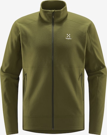 Haglöfs Athletic Fleece Jacket 'Buteo' in Green: front