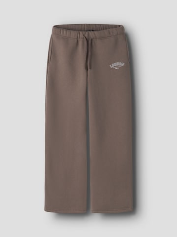 LMTD - Pierna ancha Pantalón en marrón