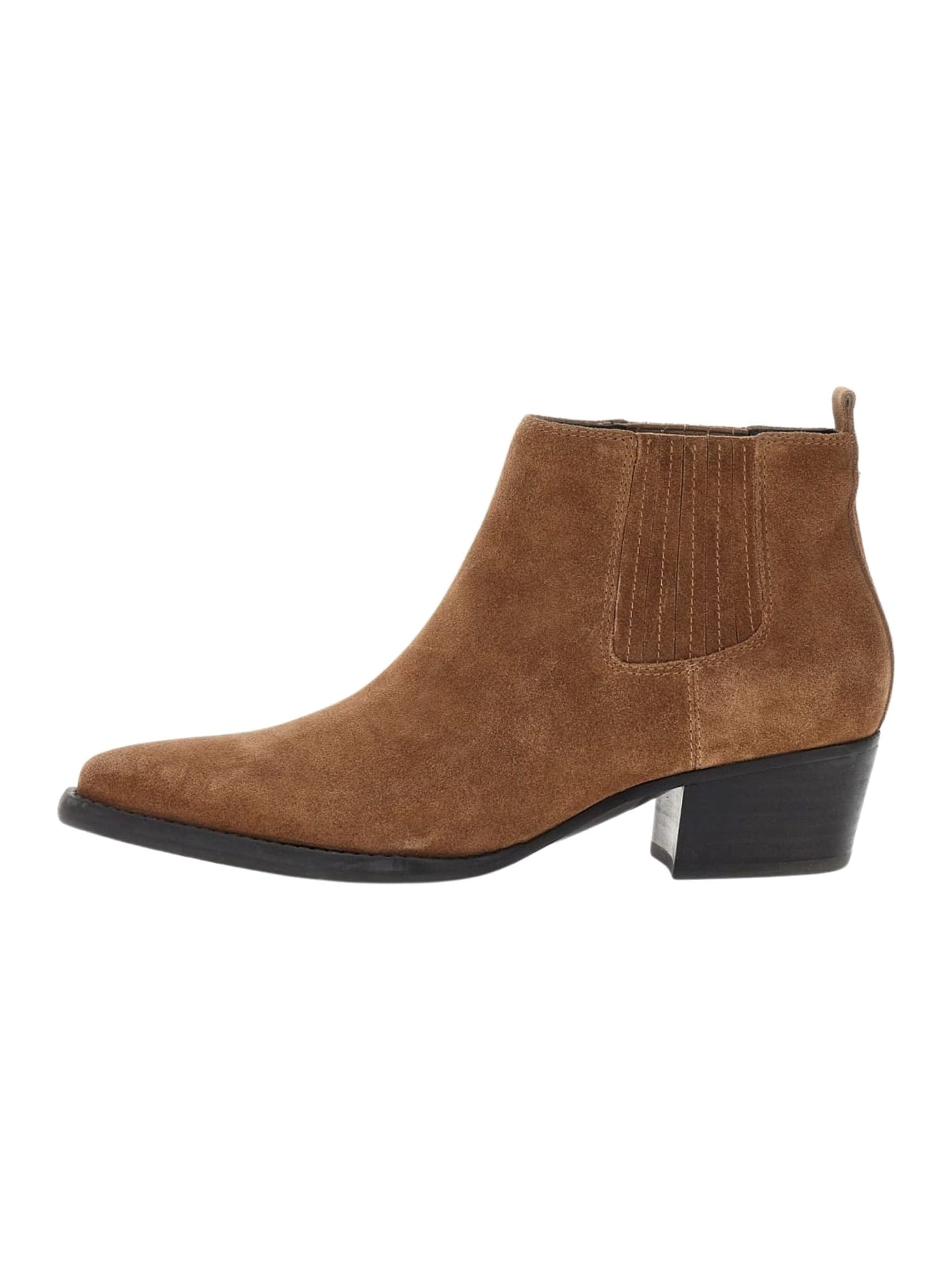 Stivale da cowboy 'Guess texano Wybue' di GUESS in marrone: frontale