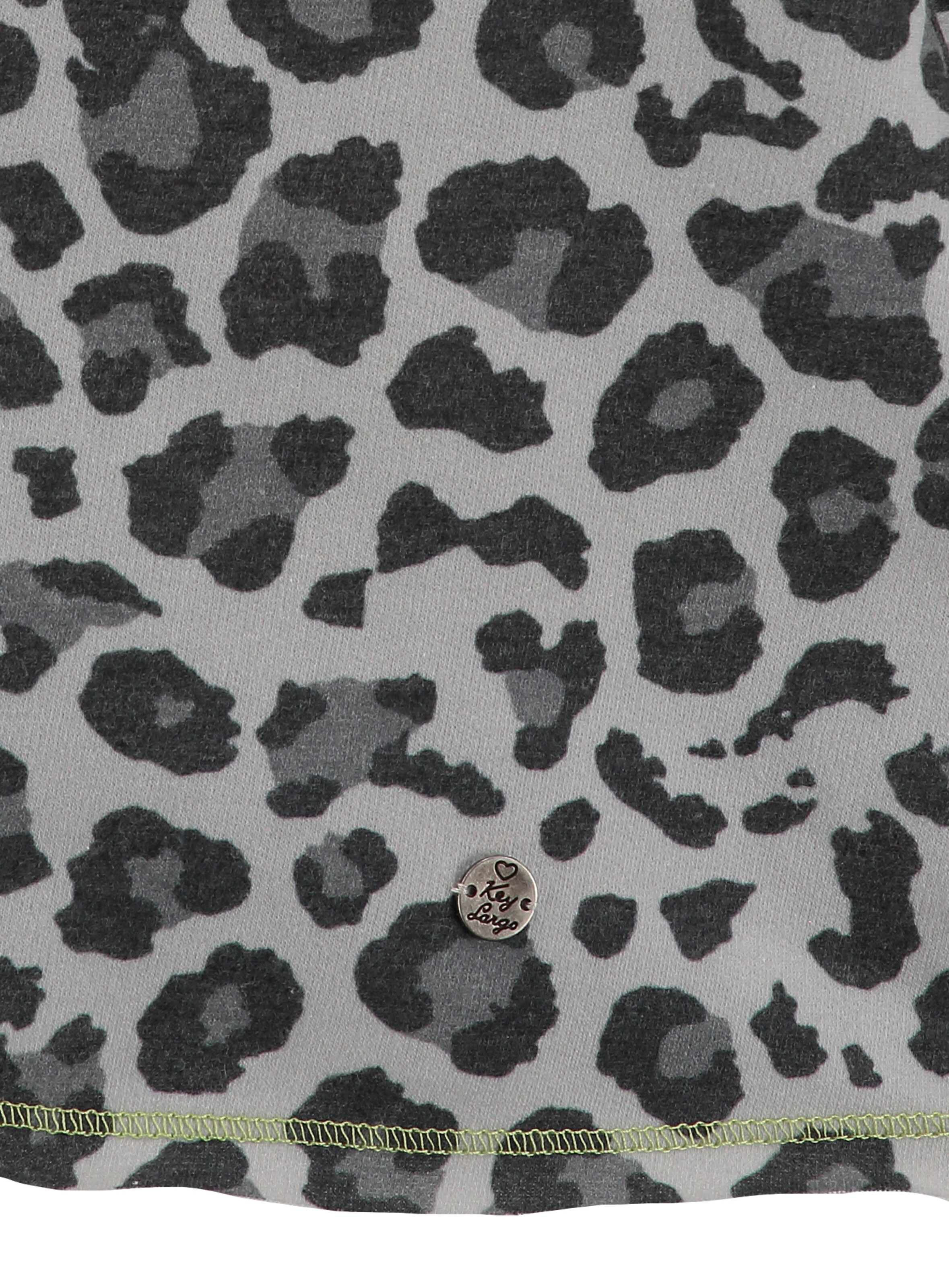 Key Largo Свитшот ' HELLO ' в Серый