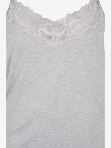 Zizzi Top in Grau