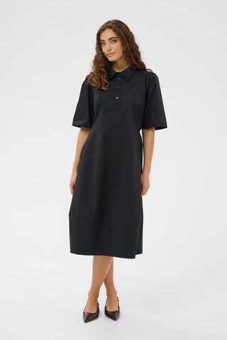 Robe-chemise 'Malue' CULTURE en noir : devant