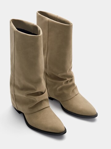 Pull&Bear Boot in Beige