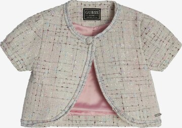 GUESS Knit Cardigan in Beige: front