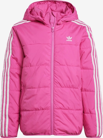 ADIDAS ORIGINALS - Chaqueta de entretiempo 'Adicolor' en rosa: frente