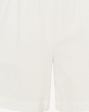 My Essential Wardrobe Loosefit Broek 'Dias' in Wit: voorkant