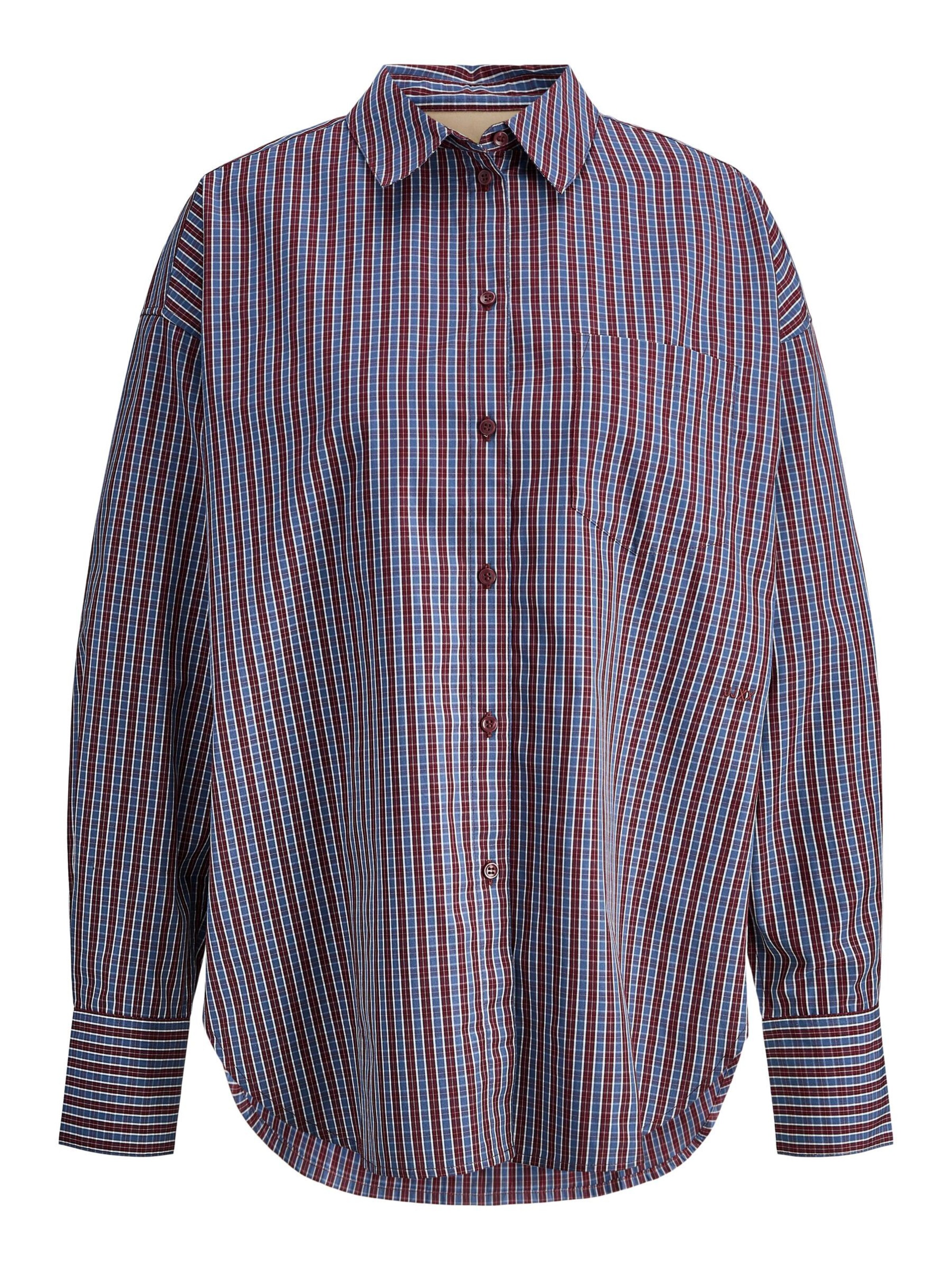 JJXX Bluse 'JAMIE' in Blau: Vorderseite