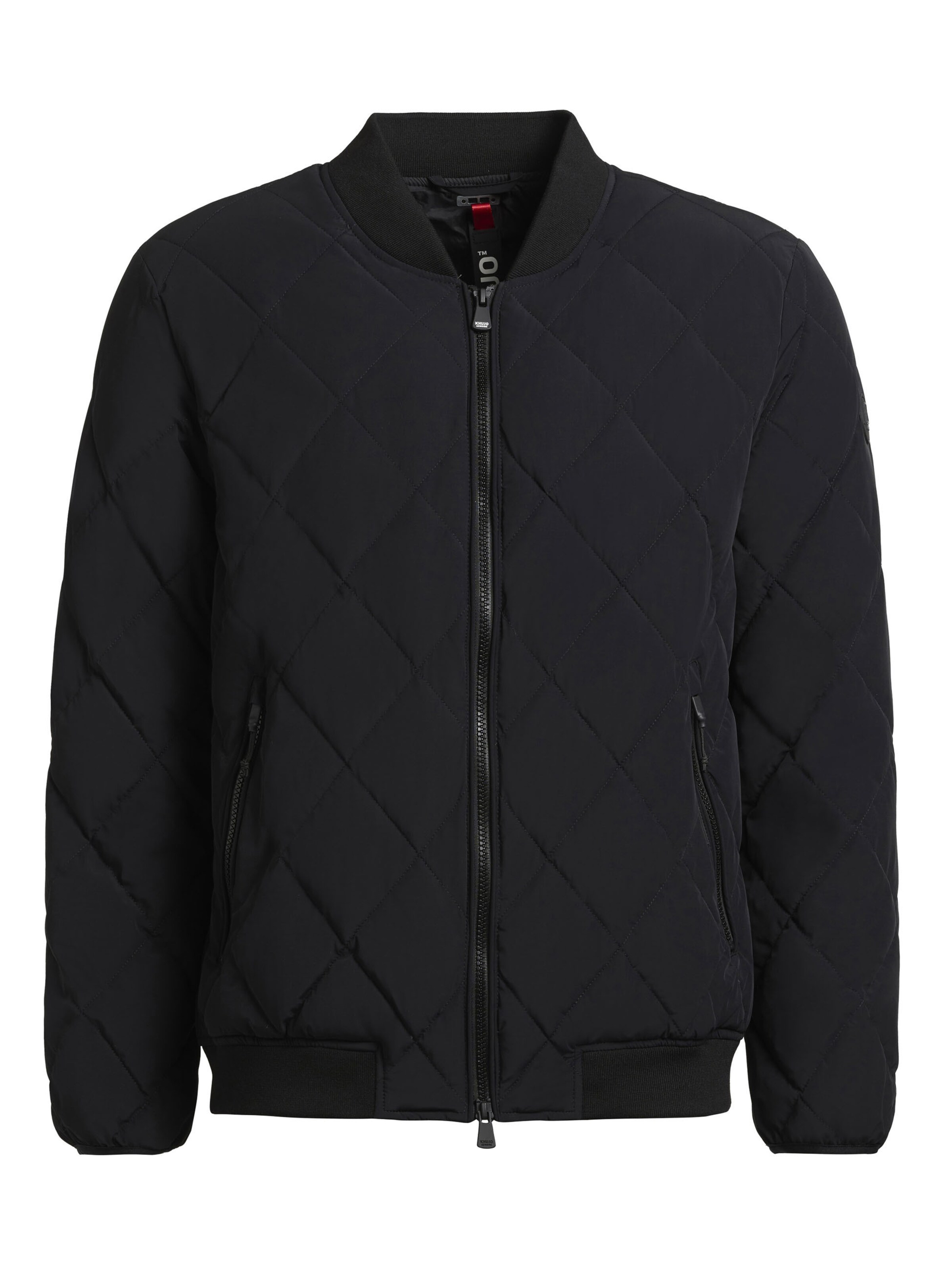 khujo Between-season jacket 'Ylva' in Black: front