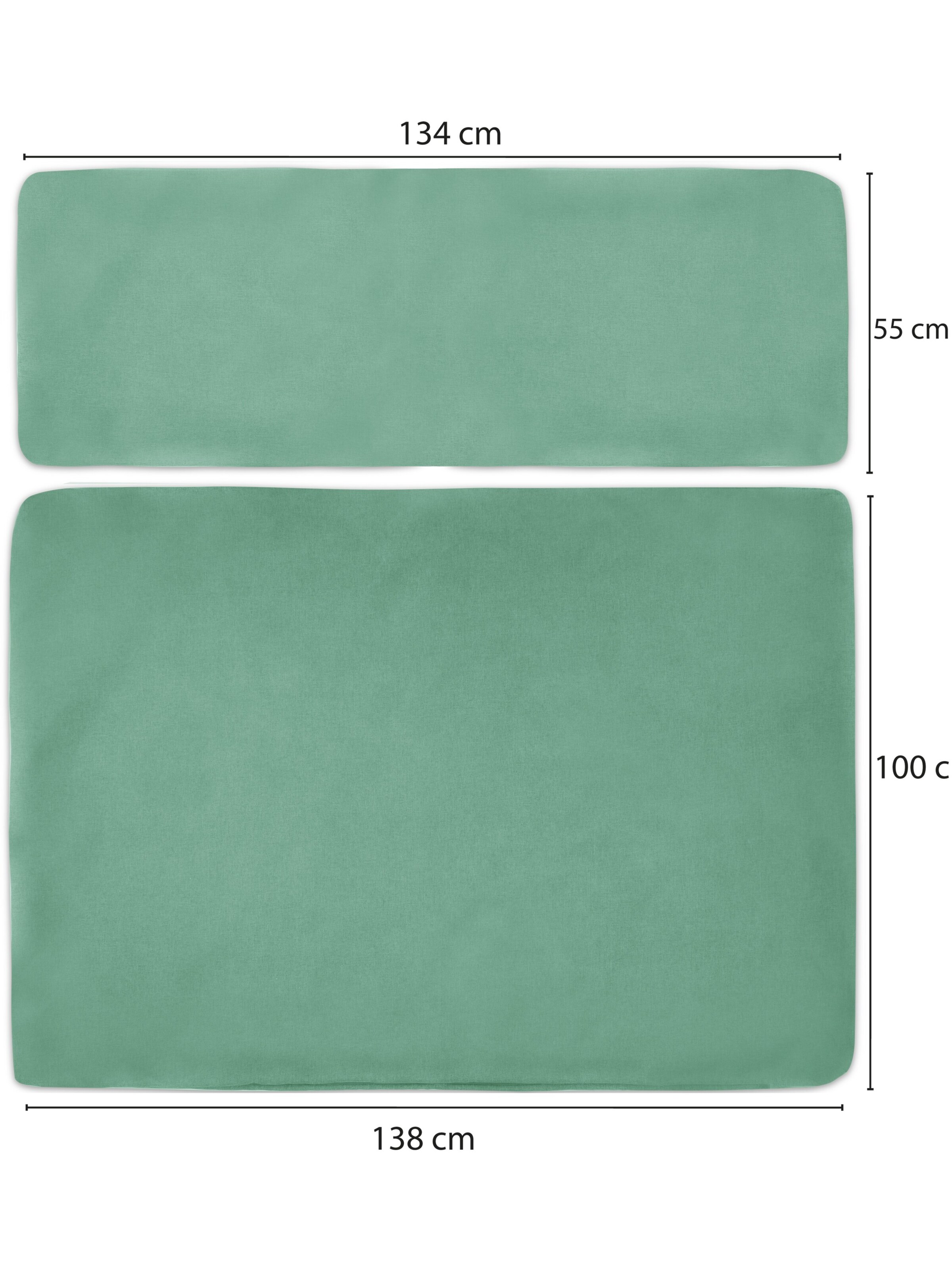 Aspero Seat covers 'Marsala' in Green