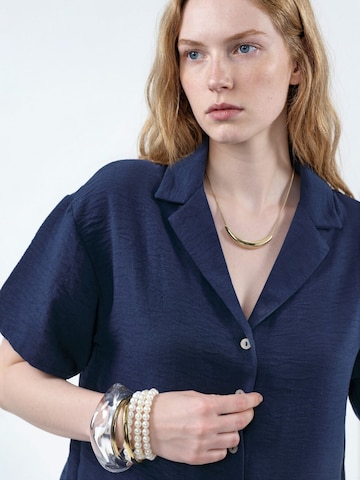 Camicia da donna di Busem in blu
