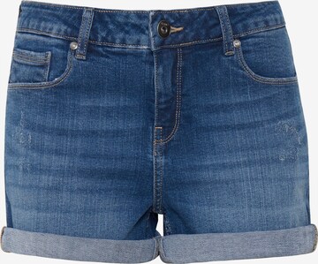 Oxmo Regular Jeansshorts 'ANDREJA' in Blau: predná strana