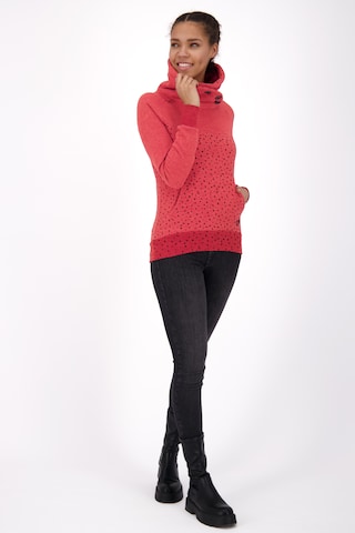 Alife and KickinSweater majica 'VioletAK' - crvena boja