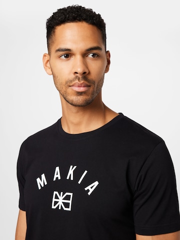 MAKIA T-Shirt in Schwarz
