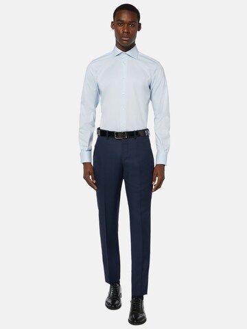 Boggi Milano Regular Fit Hemd in Blau