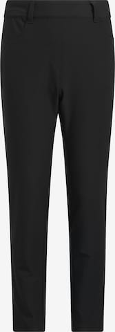 ADIDAS PERFORMANCE - regular Pantalón deportivo en negro: frente