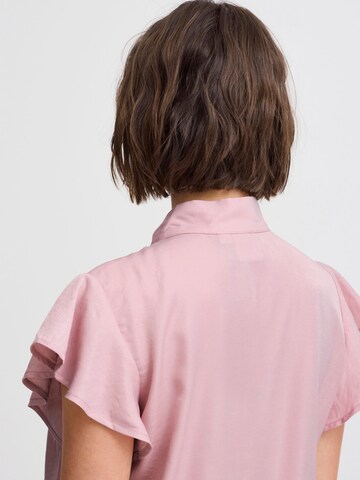 ICHI - Blusa 'Stinea' en rosa