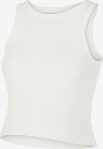 Pieces Maternity Top 'Taya' in Weiß: front