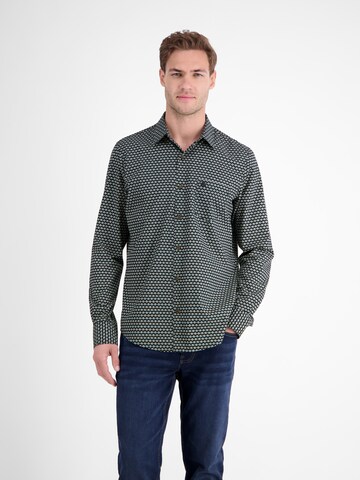 Coupe regular Chemise LERROS en bleu : devant
