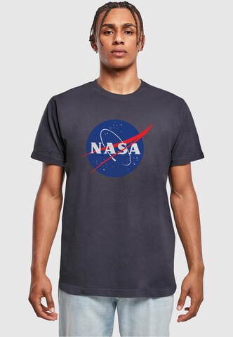 T-Shirt 'NASA - Galaxy Space' Merchcode en bleu : devant