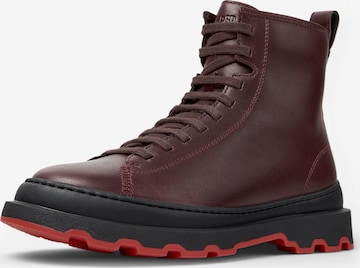 Bottines à lacets 'Brutus' CAMPER en rouge : devant
