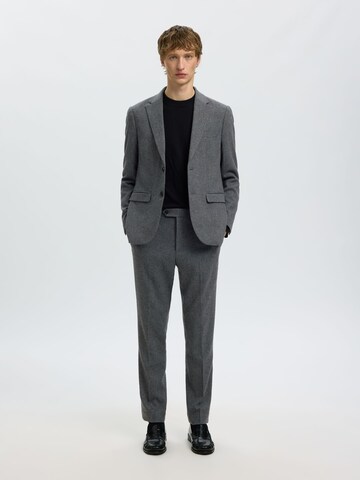 SELECTED Slimfit Hose 'SLHReed' in Grau
