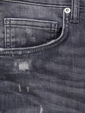 Coupe slim Jean Pull&Bear en gris