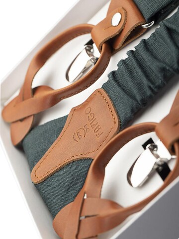 FAFIGO Suspenders 'Zio Elio' in Green