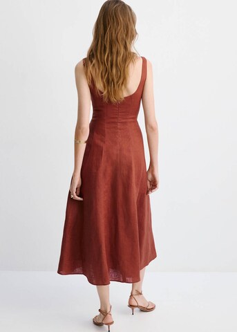 MANGO Dress 'Lena' in Orange